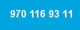 970 116 93 11